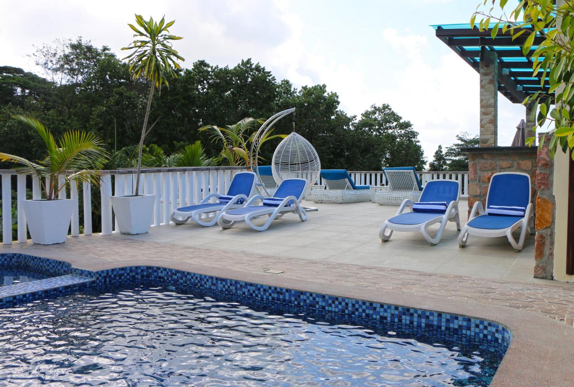 Anse Volbert Village Ocean Blue Bay 아파트 외부 사진