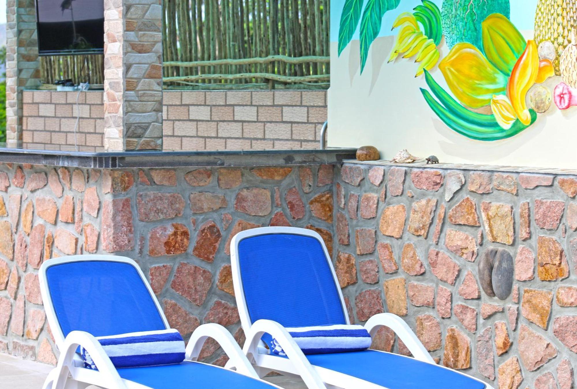 Anse Volbert Village Ocean Blue Bay 아파트 외부 사진